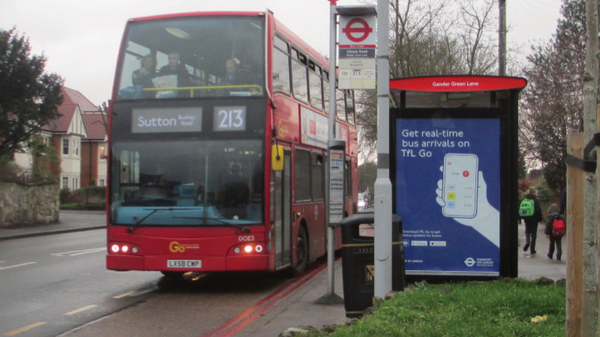 Don't Cut The 213 Bus bus