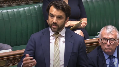 Bobby in parliament