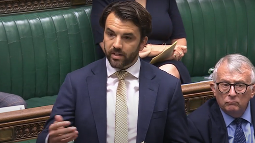 House of Commons - Bobby in parliament