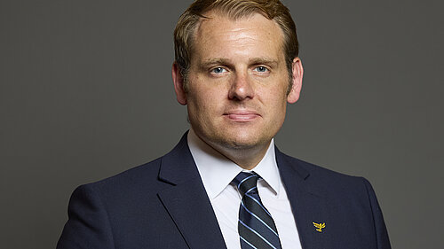 Portrait Luke Taylor MP
