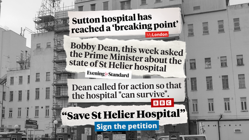 St Helier Hospital in the Headlines